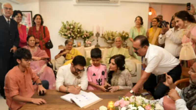 Aamir Khan and Gauri Spratt Married: First Photo from Civil Wedding Out