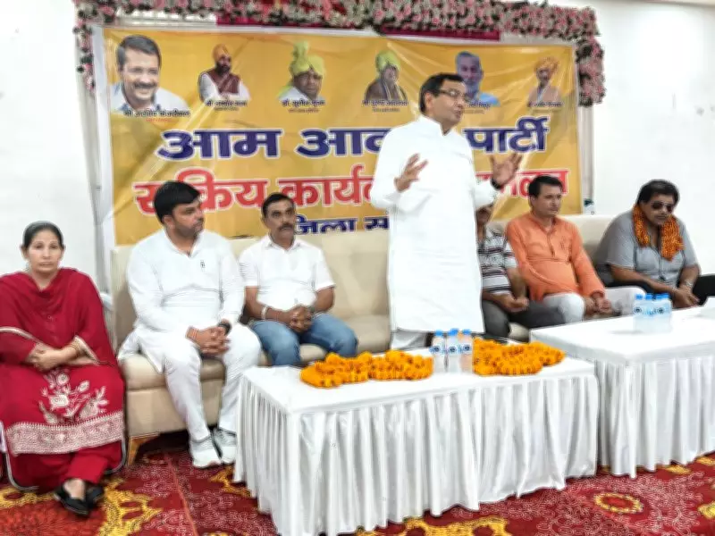 AAP Holds Organisational Meet in Sonepat to Strengthen Grassroots Base