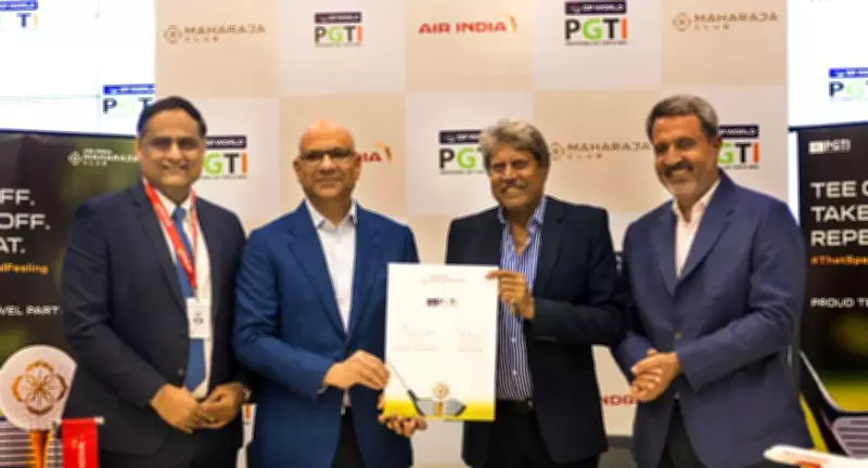 Air India Maharaja Club partners with DP World PGTI; Kapil Dev praises move
