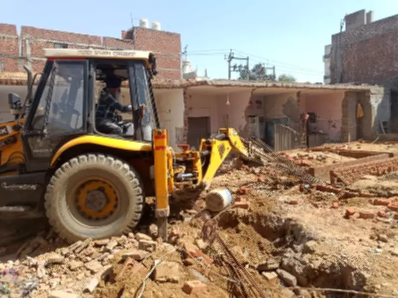 Amritsar civic body stops illegal construction on government land near Mall Road