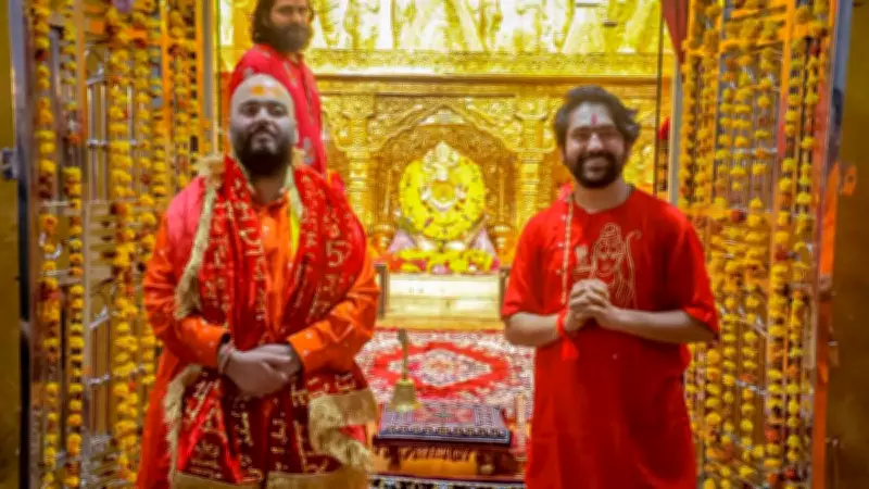 Anant Ambani Offers Prayers at Bageshwar Dham, Performs Yajna with Dhirendra Shastri