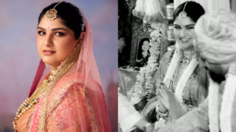 Anshula Kapoor Wears Late Mother Mona Kapoor's 42-Year-Old Bridal Dupatta
