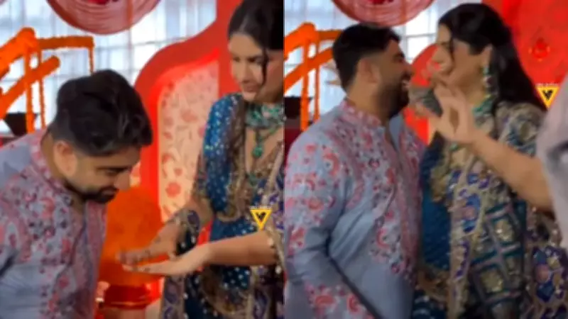 Anshula Kapoor's Fiancé Rohan Thakkar's Name Found in Mehendi Ceremony