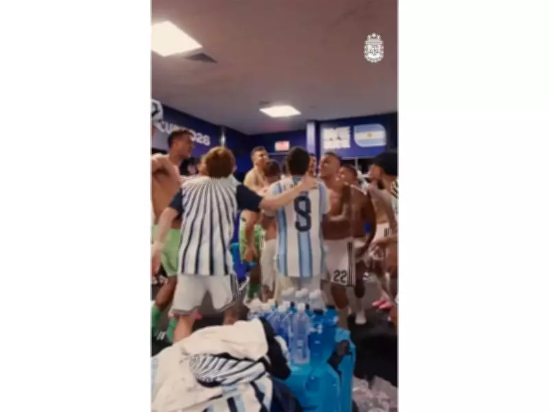 Argentina Players Celebrate Dramatic 3-2 Win Over Egypt in FIFA World Cup 2026