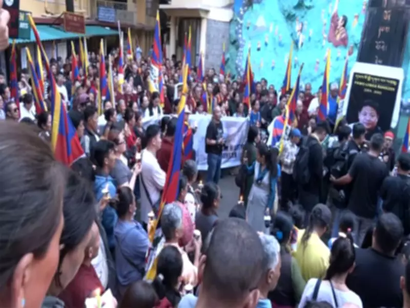 Candlelight vigils in Dharamshala, Ladakh after Tibetan activist dies by self-immolation