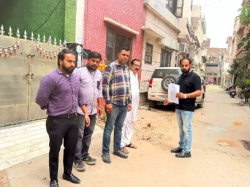 Cong Councillor Alleges Delay in Ward 82 Development Works in Ludhiana