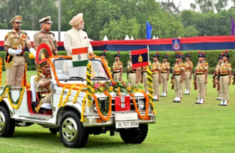 Delhi L-G Sandhu urges humane, tech-driven policing at Commissionerate Day