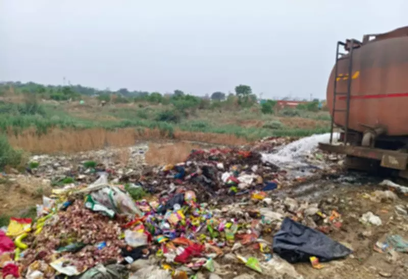 Dharuhera industrial hub turns into illegal dumpyard for toxic waste, sewage