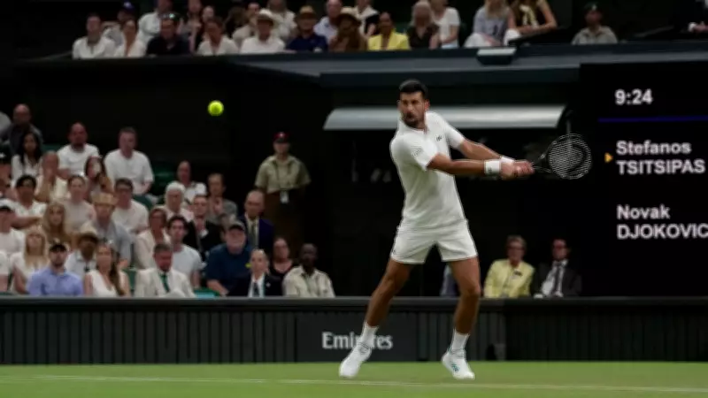Djokovic dominates Tsitsipas in straight sets, reaches Wimbledon third round