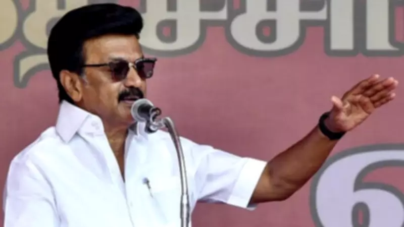 DMK slams TVK for removing Stalin's name from desalination plaque