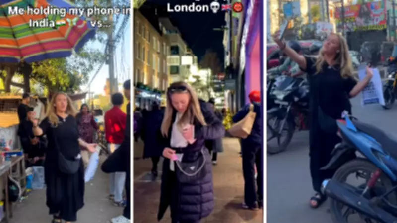 Foreigner Says She Felt Safer Using Phone in India Than in London