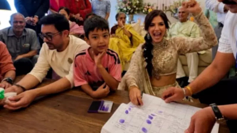 Gauri Spratt Shares First Wedding Photos with Aamir Khan, Captions 'Finally'