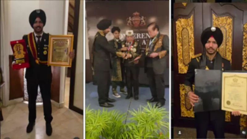Gurdaspur fitness star Kuwar Amritbir Singh gets royal title from Indonesian royal house