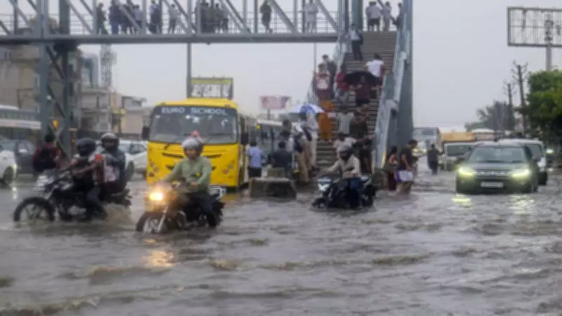 Gurugram Police Advises Work from Home Amid Heavy Rain Warning