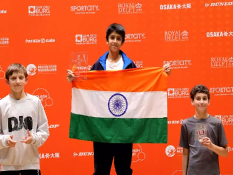 Indian squash prodigy Amarya Bajaj wins Dutch Junior Open U-13 title