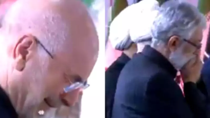 Iranian Officials Break Down at Khamenei's Funeral