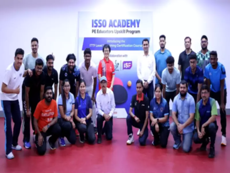ISSO, ISF Academy, ITTF Launch Coach Education Programme in India