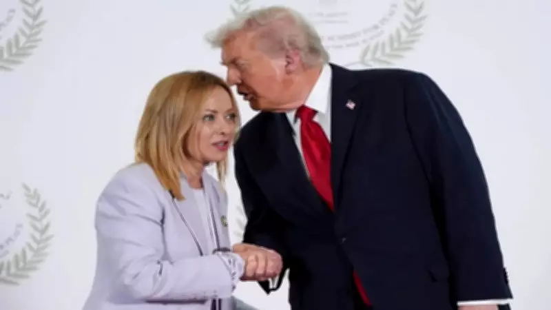 Italian PM Meloni Says She Has Cordial Relations with Trump After US President Calls Her a Nice Person