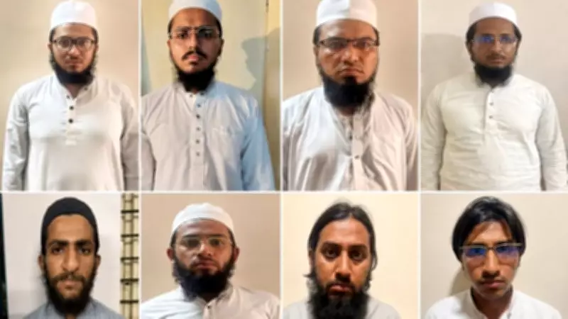 Jaish-e-Mohammed Module Busted in Gujarat: 8 Arrested for Plotting Terror Network