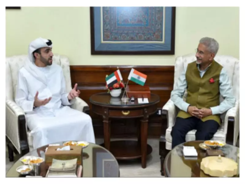 Jaishankar Meets Outgoing UAE Ambassador, Thanks Him for Ties Boost