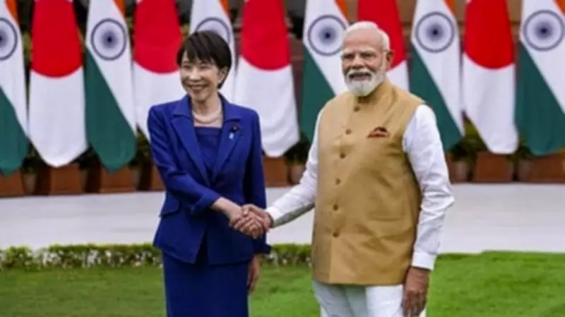 Japanese PM Sanae Takaichi Receives Ceremonial Welcome at Rashtrapati Bhavan