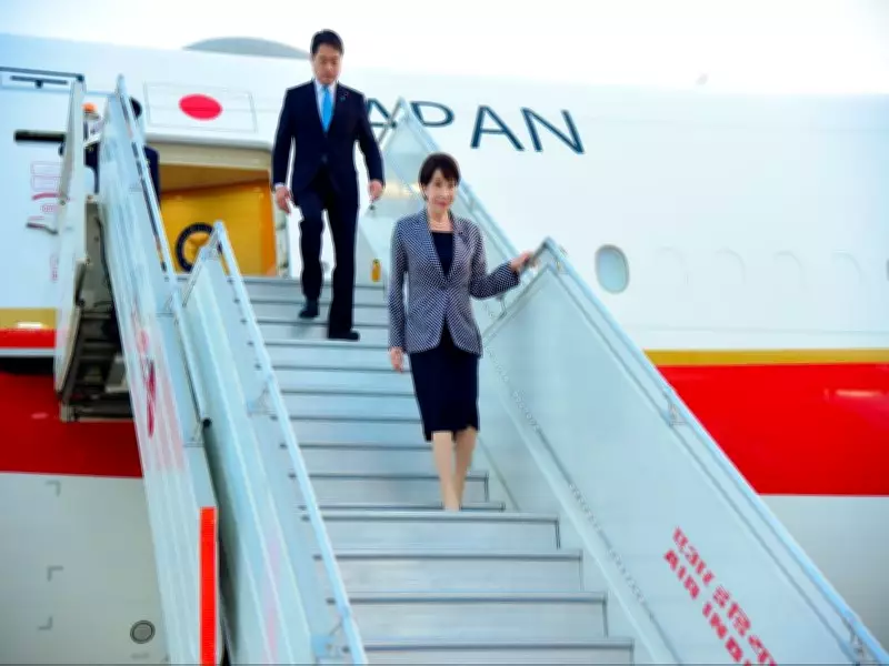 Japanese PM Takaichi Arrives in India for 16th Annual Summit