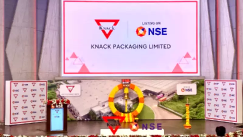 Knack Packaging IPO Lists with 12% Premium on NSE, BSE