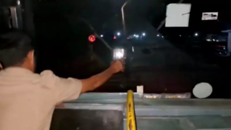 KSRTC Staff Suspended After Bus Driven Using Mobile Flashlight in Karnataka
