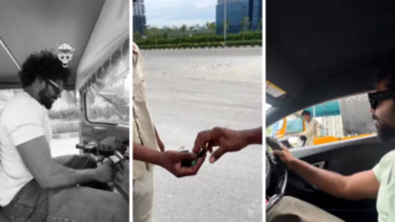 Lamborghini Owner Swaps Car with Auto Driver in Viral Video