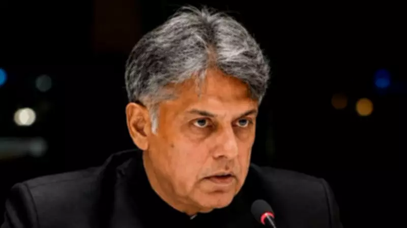 Manish Tewari's Cryptic Post After Punjab Congress Reshuffle Sparks Buzz