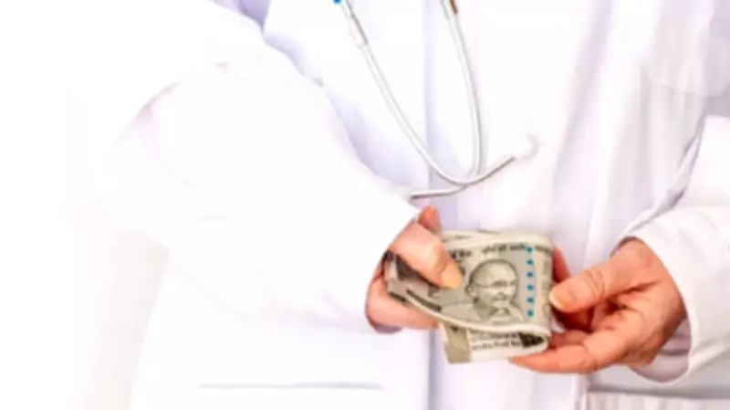 MP Doctor Caught Taking Rs 5,000 Bribe, Posted in 3 Districts