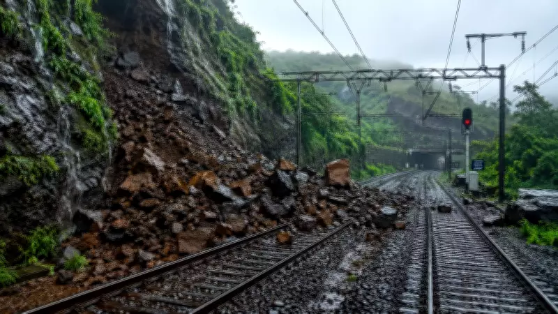 Mumbai-Pune Train Services Suspended After Landslides in Karjat-Lonavala