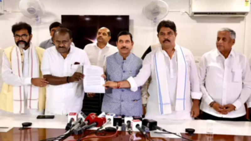 NDA Delegation Alleges Scam in Karnataka Electoral Roll Revision to CEC