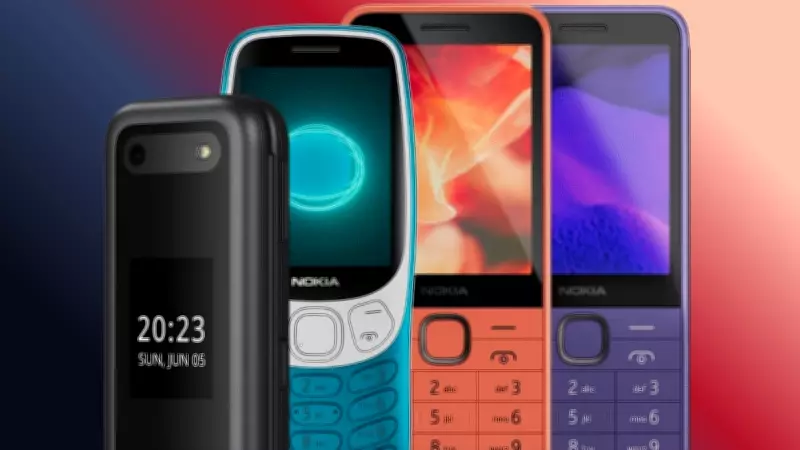 Nokia Launches Four New 4G Feature Phones with AI Assistant Button and USB-C Charging