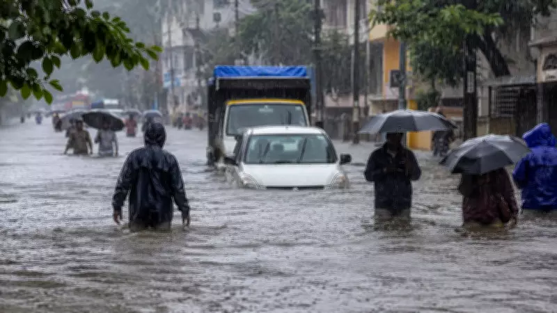 Over 100 Rescued as Mumbai's Vasai Reels Under Severe Flooding