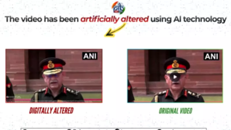 PIB Debunks Fake Video of Army Chief Upendra Dwivedi Targeting Pakistan