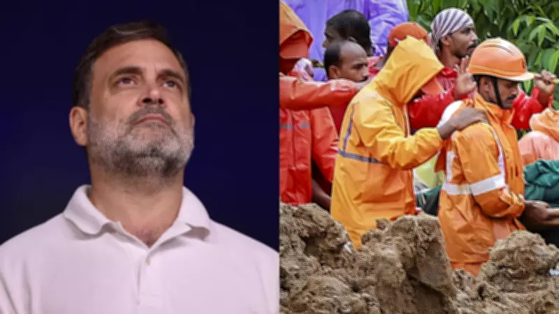 Rahul Gandhi Calls Wayanad Landslide Deeply Distressing, Urges Help