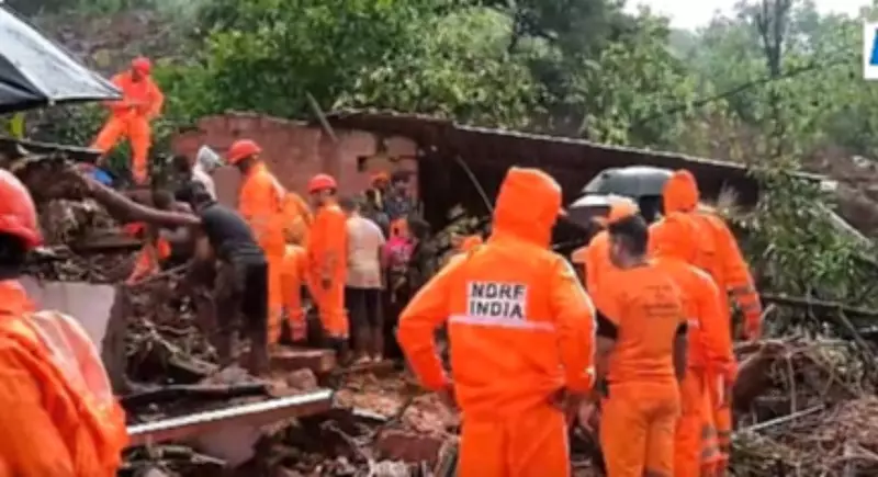 Ratnagiri Landslide: Two Bodies Recovered, Search Ongoing After Houses Buried