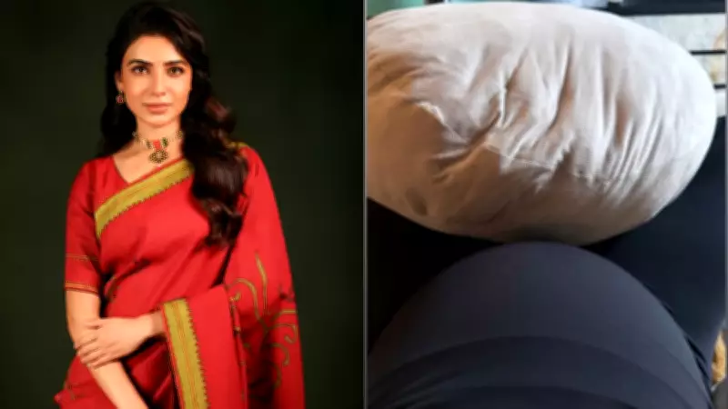 Samantha Ruth Prabhu Flaunts Baby Bump, Hilariously Calls It Her Six-Pack