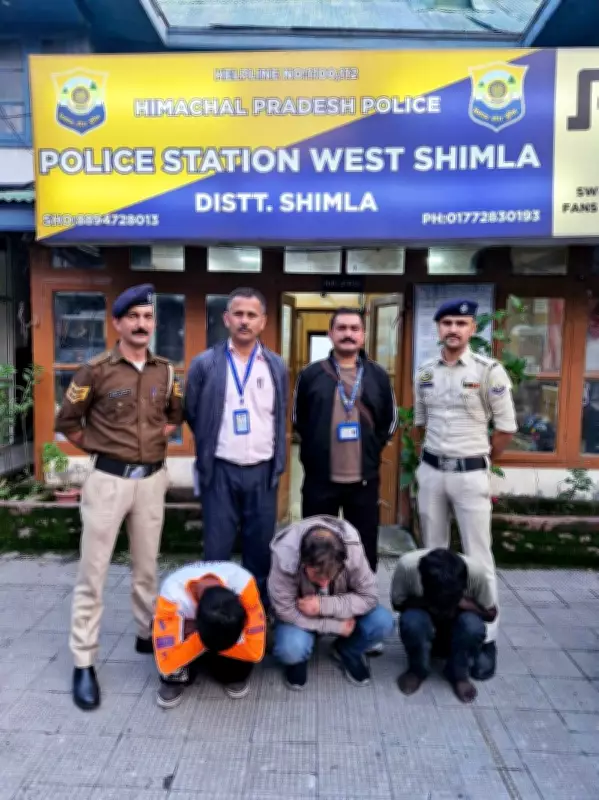 Shimla Police Arrest 3, Seize 242 gm Heroin in Major Drug Bust