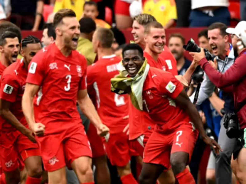 Switzerland beat Colombia on penalties to reach first World Cup quarterfinal since 1954