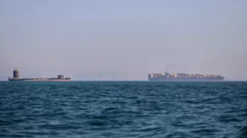 Tanker Ablaze After Projectile Strike in Strait of Hormuz Amid Iran Tensions