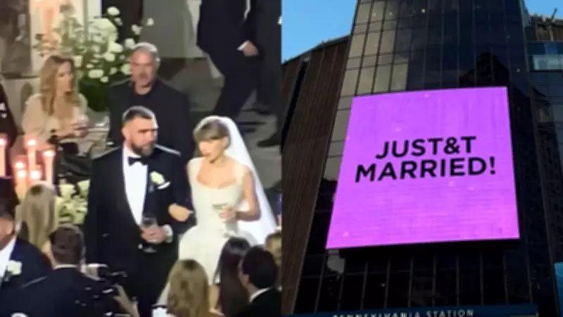 Taylor Swift and Travis Kelce Tie the Knot in Fairytale NYC Wedding