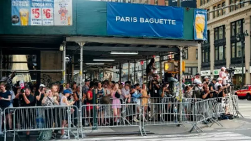 Taylor Swift and Travis Kelce's Star-Studded Wedding at MSG Underway