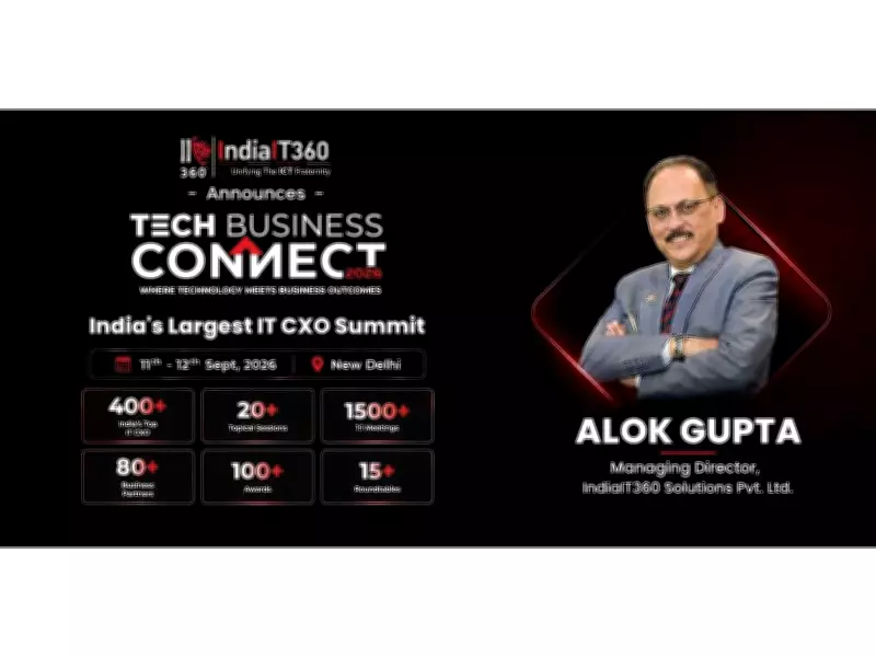 Tech Business Connect 2026: 400+ IT CXOs to Unite in New Delhi for Collaboration and Innovation