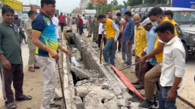 Three children among four killed as truck runs over them in Jaipur
