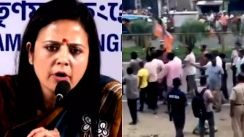 TMC MP Mahua Moitra alleges BJP workers hurled eggs at her in West Bengal