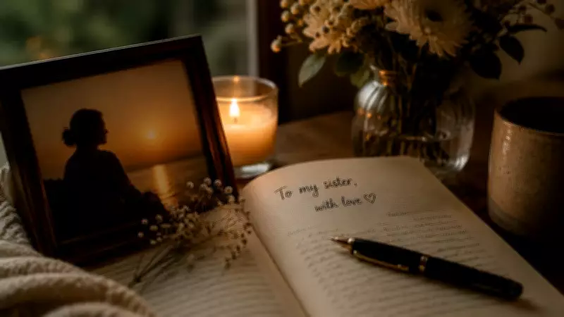 To My Sister: A Heartfelt Tribute to Unspoken Bonds