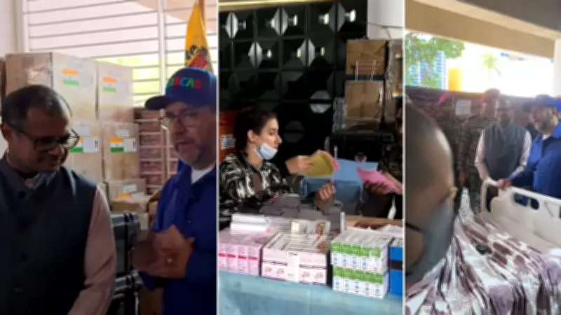 Venezuela FM Visits Indian Field Hospital in Turkey, Thanks for Quake Relief