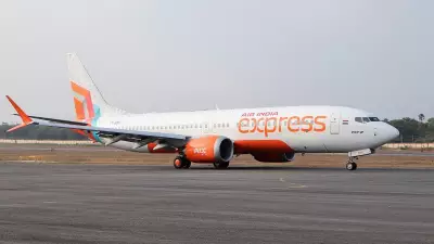 Air India and AI Express Planes Face Off on Mumbai Runway